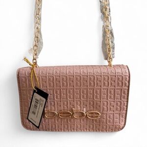 Bebe Blush Embossed Crossbody Bag